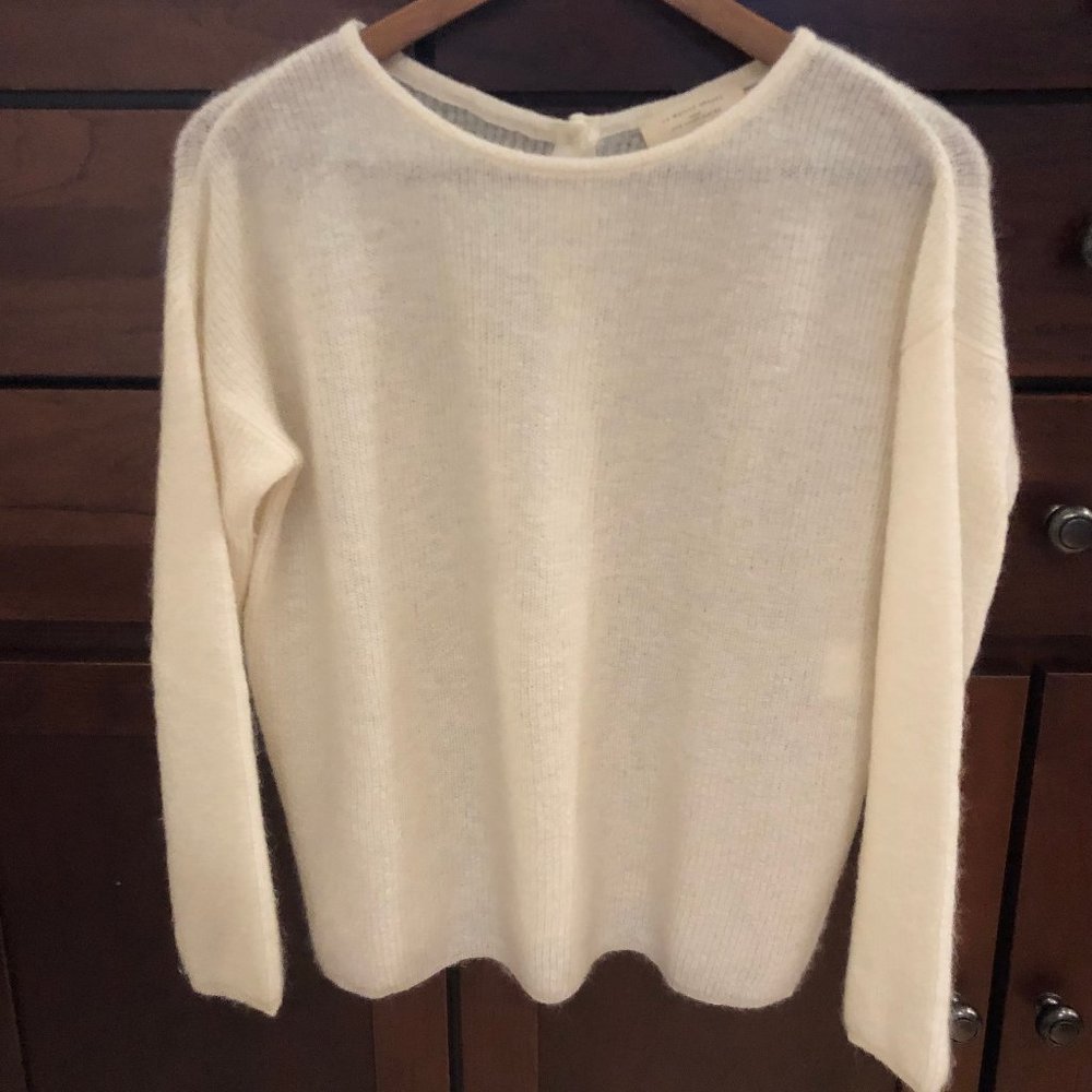 Sezane Gaspard White/Ivory Size Small